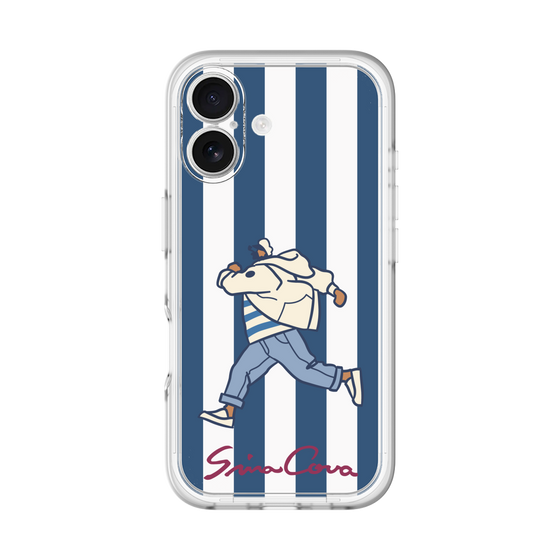 Slim Protection Premium Case［ SINA COVA - Stripe ］