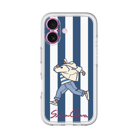 Slim Protection Premium Case［ SINA COVA - Stripe ］