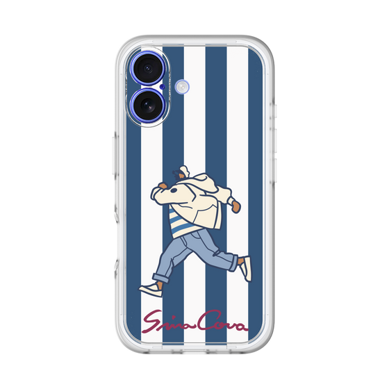 Slim Protection Premium Case［ SINA COVA - Stripe ］