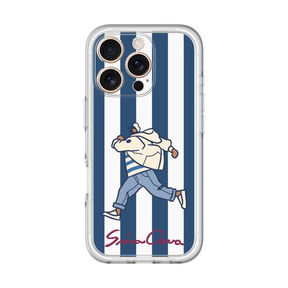 Slim Protection Premium Case［ SINA COVA - Stripe ］