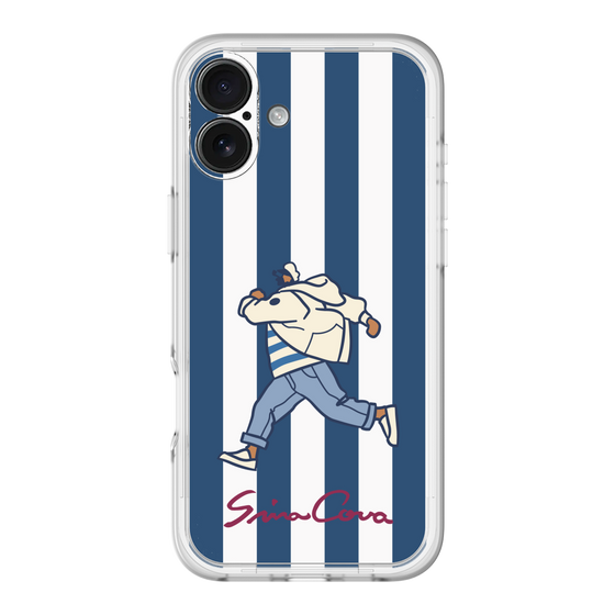 Slim Protection Premium Case［ SINA COVA - Stripe ］