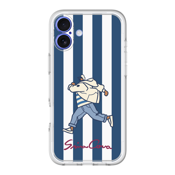 Slim Protection Premium Case［ SINA COVA - Stripe ］
