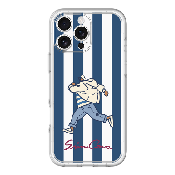 Slim Protection Premium Case［ SINA COVA - Stripe ］