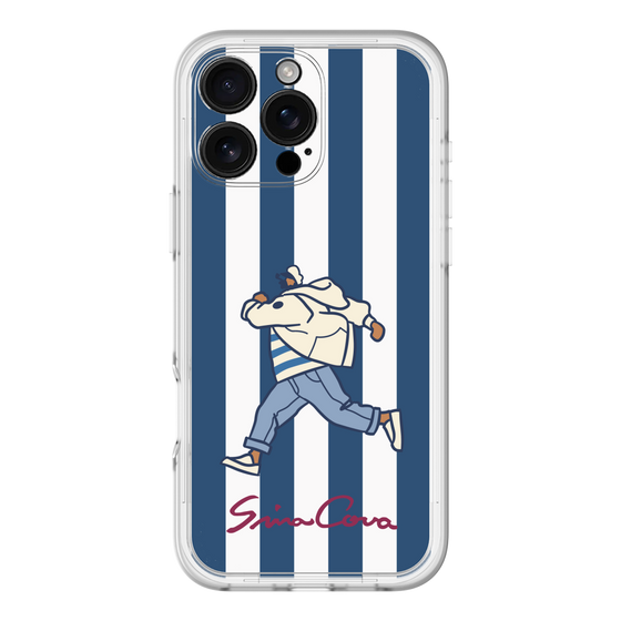 Slim Protection Premium Case［ SINA COVA - Stripe ］