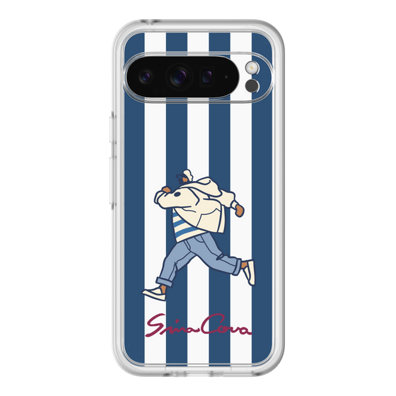 Slim Protection Premium Case［ SINA COVA - Stripe ］