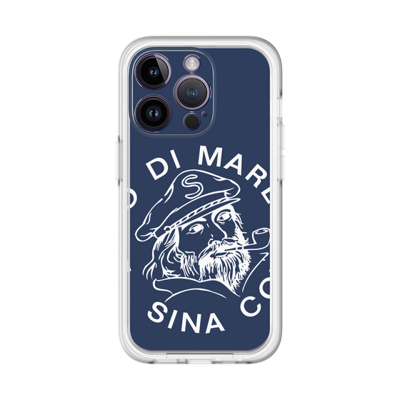 Slim Protection Premium Case［ SINA COVA - Marine Logo ］