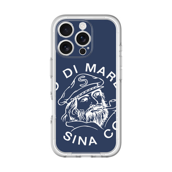 Slim Protection Premium Case［ SINA COVA - Marine Logo ］