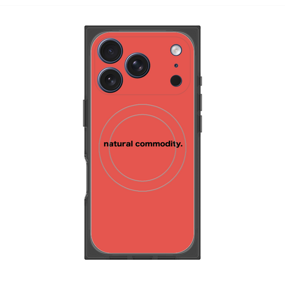 Premium Square Case with MagSafe［ NATURAL COMMODITY Red ］