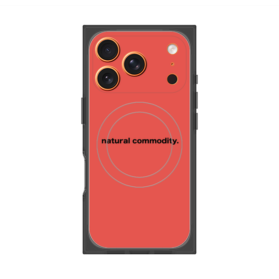 Premium Square Case with MagSafe［ NATURAL COMMODITY Red ］