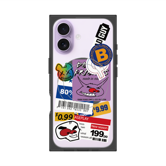 Premium Square Case with MagSafe［ Demon Friends Sticker .1 ］