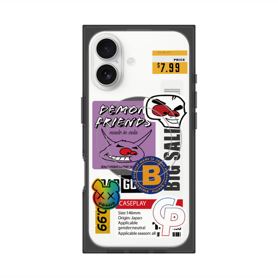 Premium Square Case with MagSafe［ Demon Friends Sticker .4 ］