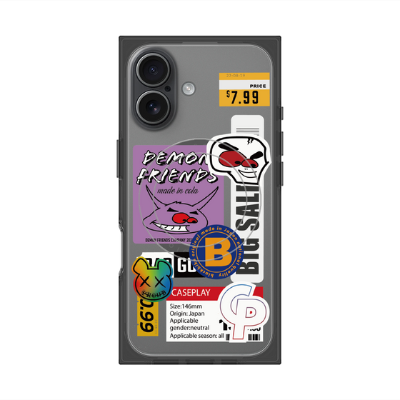 Premium Square Case with MagSafe［ Demon Friends Sticker .4 ］
