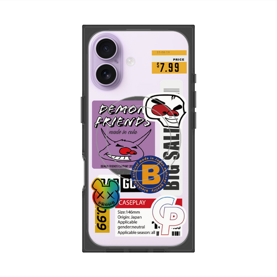 Premium Square Case with MagSafe［ Demon Friends Sticker .4 ］