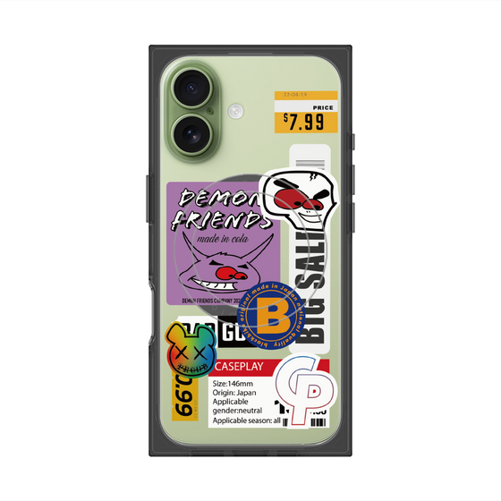 Premium Square Case with MagSafe［ Demon Friends Sticker .4 ］