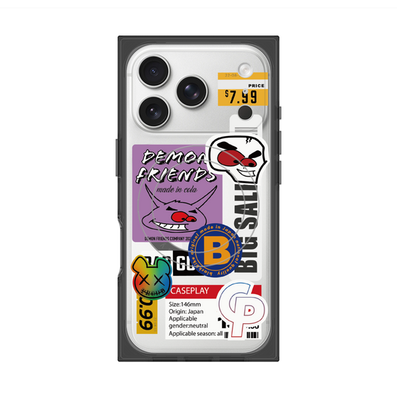 Premium Square Case with MagSafe［ Demon Friends Sticker .4 ］