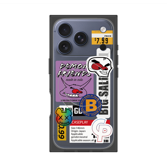 Premium Square Case with MagSafe［ Demon Friends Sticker .4 ］