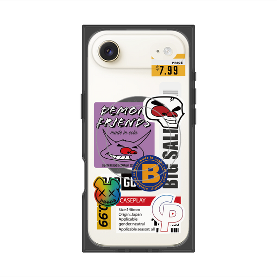 Premium Square Case with MagSafe［ Demon Friends Sticker .4 ］