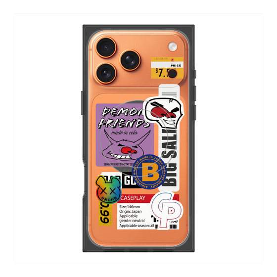 Premium Square Case with MagSafe［ Demon Friends Sticker .4 ］