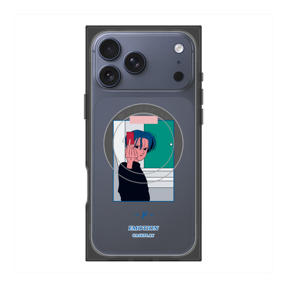 Premium Square Case with MagSafe［ Kido Ai Raku - Anger ］