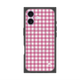 Premium Square Case with MagSafe［ Checkered Pink ］
