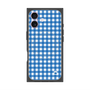 Premium Square Case with MagSafe［ Checkered Blue ］