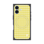 Premium Square Case with MagSafe［ Checkered Yellow ］