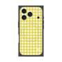 Premium Square Case with MagSafe［ Checkered Yellow ］