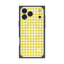 Premium Square Case with MagSafe［ Checkered Yellow ］