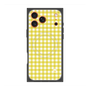 Premium Square Case with MagSafe［ Checkered Yellow ］