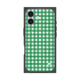 Premium Square Case with MagSafe［ Checkered Green ］