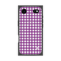 Premium Square Case with MagSafe［ Checkered Purple ］