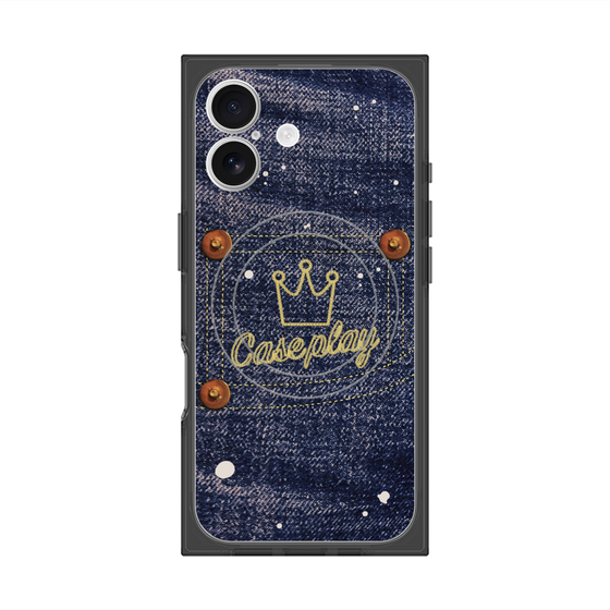 Premium Square Case with MagSafe［ Denim Used Jeans ］