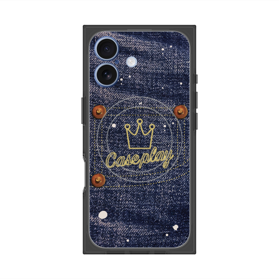 Premium Square Case with MagSafe［ Denim Used Jeans ］