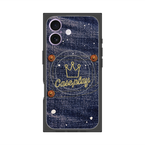 Premium Square Case with MagSafe［ Denim Used Jeans ］