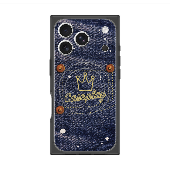 Premium Square Case with MagSafe［ Denim Used Jeans ］