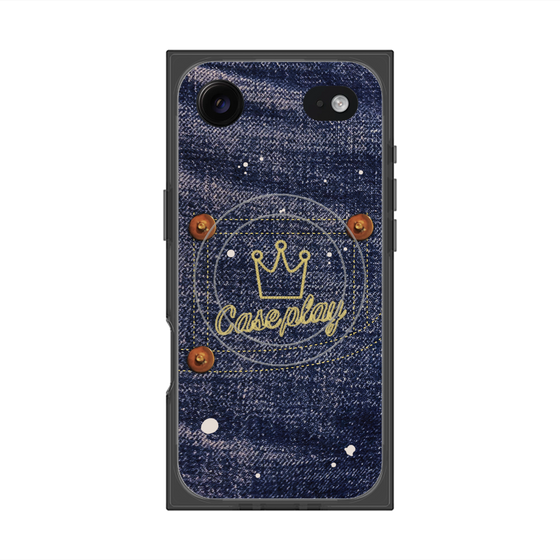 Premium Square Case with MagSafe［ Denim Used Jeans ］