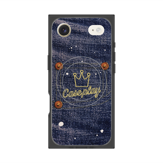 Premium Square Case with MagSafe［ Denim Used Jeans ］