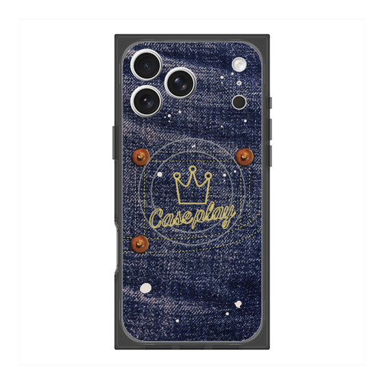 Premium Square Case with MagSafe［ Denim Used Jeans ］