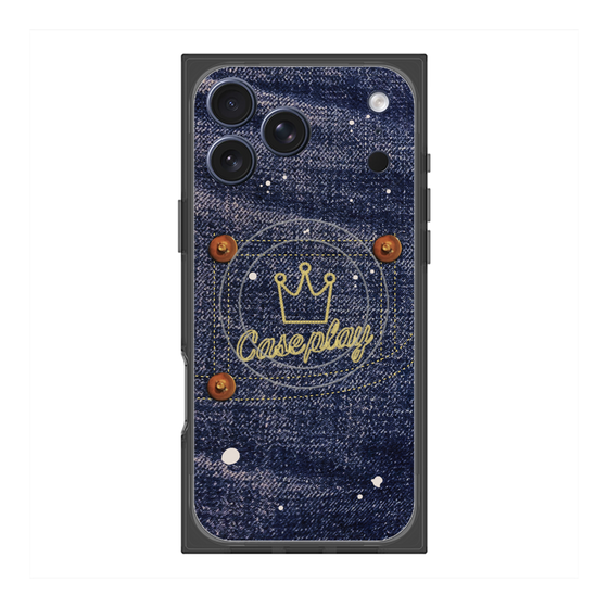 Premium Square Case with MagSafe［ Denim Used Jeans ］