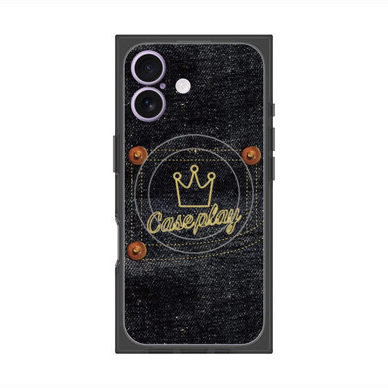 Premium Square Case with MagSafe［ Denim Indigo Jeans ］