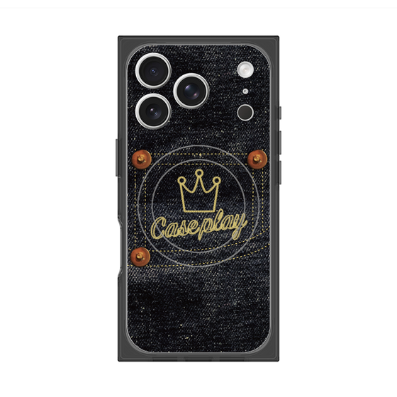 Premium Square Case with MagSafe［ Denim Indigo Jeans ］