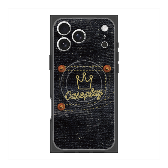 Premium Square Case with MagSafe［ Denim Indigo Jeans ］