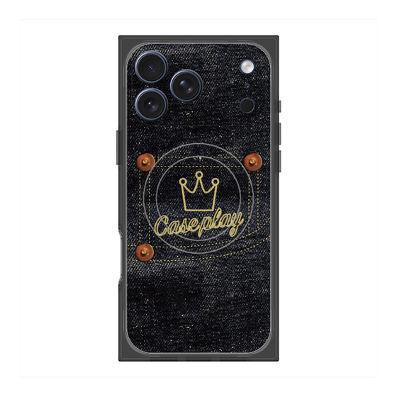 Premium Square Case with MagSafe［ Denim Indigo Jeans ］