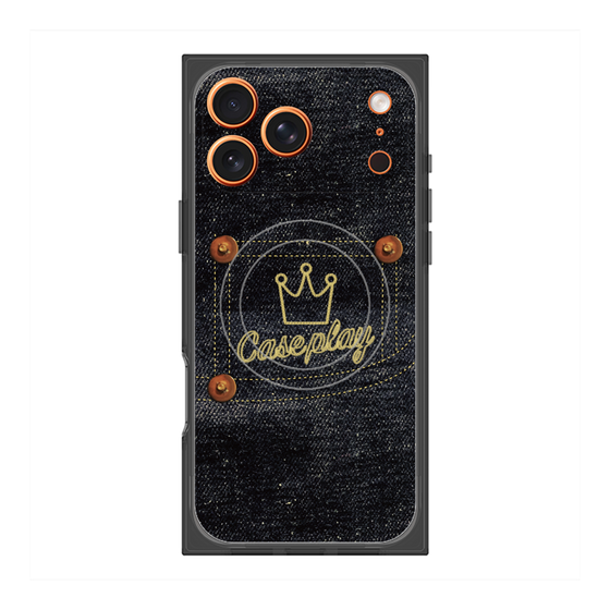 Premium Square Case with MagSafe［ Denim Indigo Jeans ］