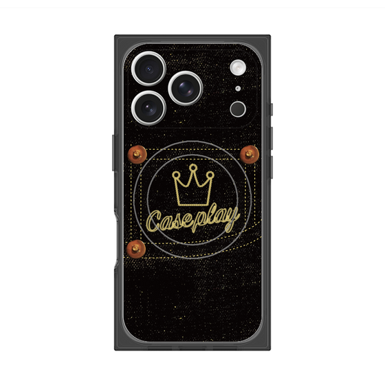 Premium Square Case with MagSafe［ Denim Black Jeans ］