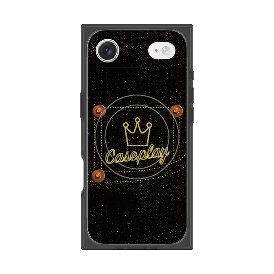 Premium Square Case with MagSafe［ Denim Black Jeans ］