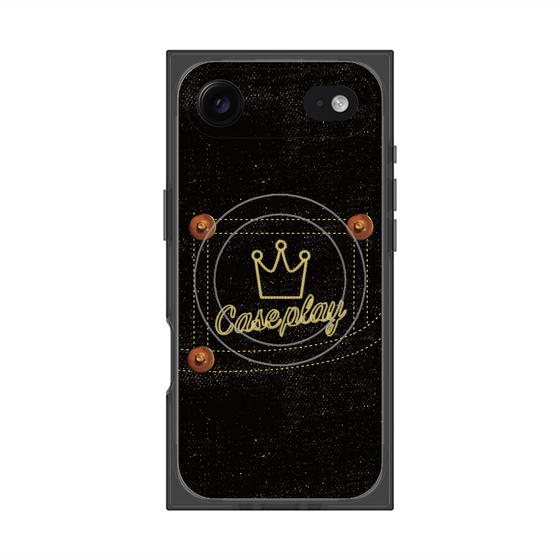 Premium Square Case with MagSafe［ Denim Black Jeans ］