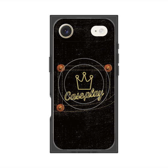 Premium Square Case with MagSafe［ Denim Black Jeans ］