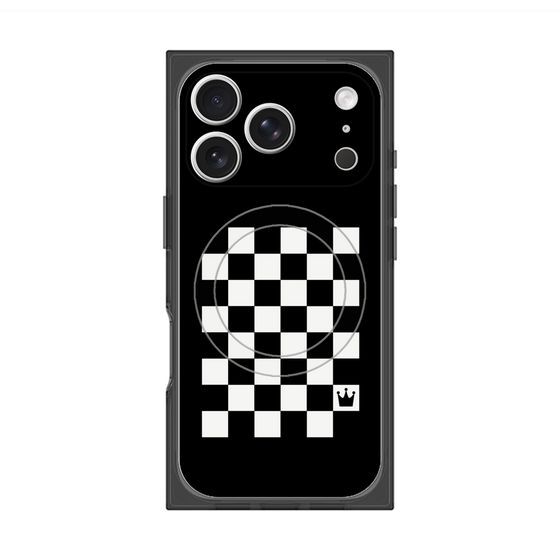 Premium Square Case with MagSafe［ Racing Checkered Flag ］