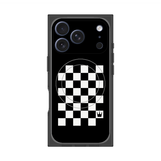 Premium Square Case with MagSafe［ Racing Checkered Flag ］
